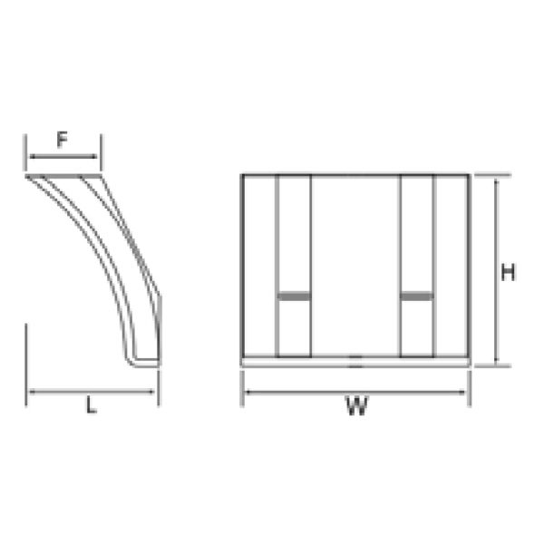 Thermoplastic Mudguards > Spat Adjustable VF-3032QF-O-ADJ - Image 2